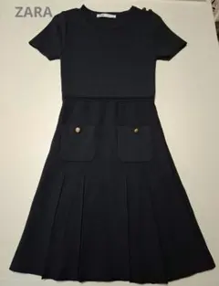 2026年最新】ZARA シルエット：フレア レディース 半袖ひざ丈 