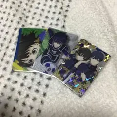 ブルーロック ウエハース カード　蜂楽廻　潔世一　SR N R