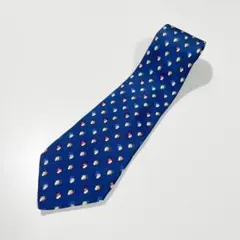 サルヴァトーレ フェラガモ ネクタイ ネイビー ペンギン柄 パターン