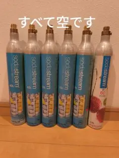 店じまいセール！】6-92325_ソーダストリームガスシリンダー3本 - メルカリ