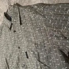 【個性派古着】アニマル MICHEL KLEIN アロハシャツ L かりゆしのサムネイル