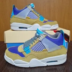Union×Air Jordan 4 ナイキ ユニオン コラボ デザートモス