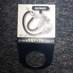 ［未開封］Jack Daniel's ジャックダニエル シールド型充電ケーブル