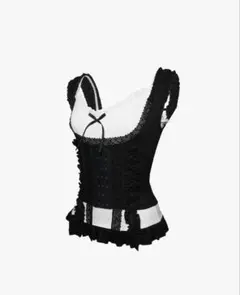 THEREDTHREAD frill corset topsのサムネイル