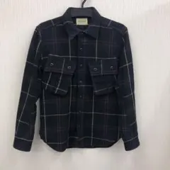 MARKAWARE ネルシャツ 赤とグレーのチェック2のサムネイル