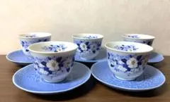 湯飲みセット 花柄