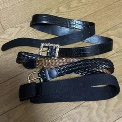 ベルト 3本
