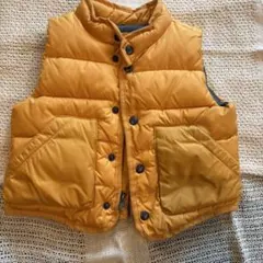 baby GAP ダウンベスト イエロー80cm 試着のみ