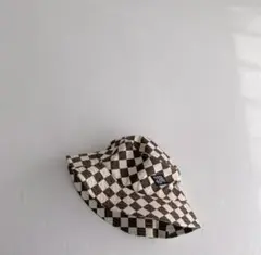 チェック柄バケットハット ベビー ベビーハット ベビー服 ベビー帽子