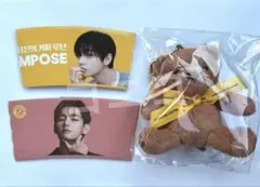 [韓国] BTS テテ V テヒョン コンポーズコーヒー ベア キーリング V