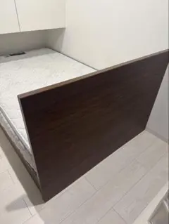 【引き取り歓迎】東京ベッド ルキシーブ セミダブルベッド　収納付き／マットレス付