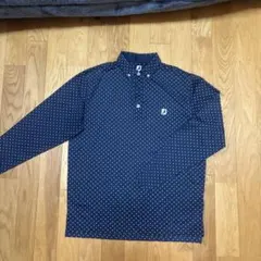 新品未使用】FootJoy 長袖シャツ ネイビー 花柄 XL 新品 レディース