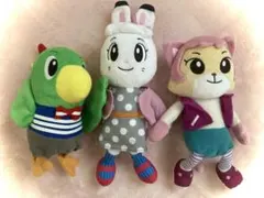 みみりん とりっぴー にゃっきー ぬいぐるみ3体セット