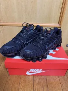 Nike WMNS Shox TL Black and Max Orange