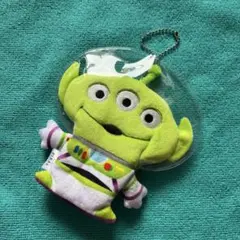 リトルグリーンメン　小物入れキーホルダー