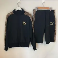 限定コラボ！ビームス×プーマレオパード柄セットアップL豹柄ジャケット&パンツ別注のサムネイル