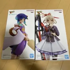 ☆*☆様 モンスターストライク　フィギュア　2種セット　ヤクモ　マサムネ　モンス