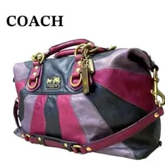 希少✨Coach Leather Satchel Sabrina Madison