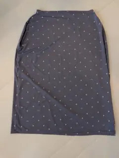 グレー 花柄 授乳ケープ