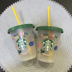 Starbucks スターバッグス　リユーザブルコールドカップ2個セット