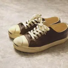 激レア！Converse コンバース ジャックパーセル ブラウンレザー 26.5