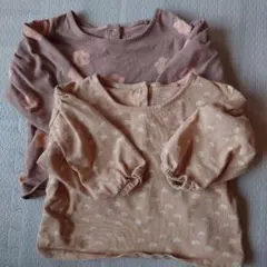 nextベビー　バルーン袖トップス2点セット　75cm