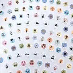 世界の踏切 ご褒美シール100枚 ハンドメイド