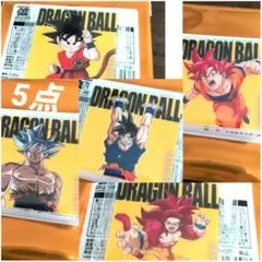 ドラゴンボール ゲンキダマツリ アクリルステッカー 5種セット まとめ売り