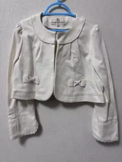 KUMIKYOKU アイボリー ボレロジャケット M