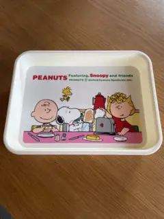 レア品　ヴィンテージ　レトロ　PEANUTS スヌーピー　収納トレー　日本製