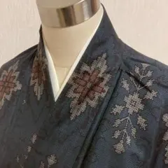 KJ2138 大島紬 身丈156cm 着物 正絹