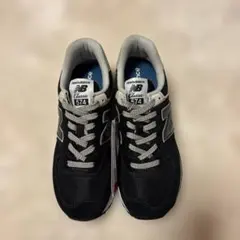 new balance 574 スニーカー 黒/グレー