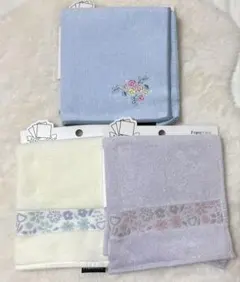 【新品未使用】Francfranc ハンカチ 3点セット バラ売り可のサムネイル