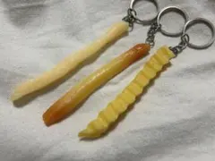 フライドポテト キーホルダー 3種セット
