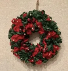 クリスマスリース ハンドメイド インテリア
