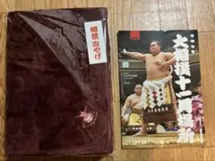 令和7年　大相撲九州場所　パンフレット　ブランケット