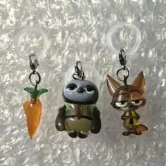 ズートピア　めじるしアクセサリー　3個セット