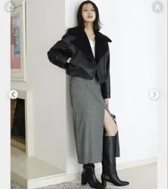 SNIDEL スナイデル　バリエシンプルタイトスカート