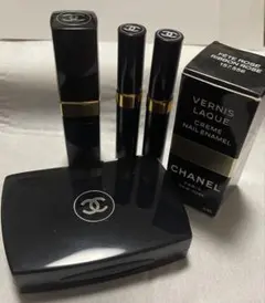 CHANEL シャネル　アイシャドゥ　口紅　ネイル　中古品　5点セット
