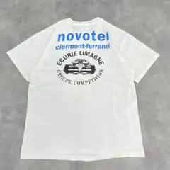 ゆ533 80s 90s Hanes ヘインズ Tシャツ レーシング L 古着