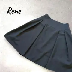 Rene ルネ 洗える フレア スカート Aライン 入学式 フォーマル