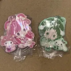 ガチャガチャ　サンリオ×プリキュア5 ラバーマスコット 2点セットのサムネイル