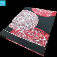 【美品】六通柄袋帯　有職文様　金銀糸　振袖　黒留袖　色留袖　訪問着　フォーマル