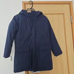 UNIQLO ネイビー 中綿コート 150cm