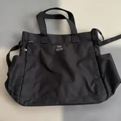 anello アネロ　トートバッグ ブラックA4サイズ可のサムネイル
