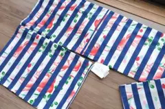 ふりふ 新品 浴衣 金魚 ストライプ柄 日本製のサムネイル