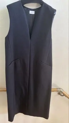 green label relaxing ジャンパースカート ダークグレイ