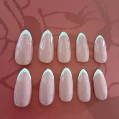 フレンチネイルチップ 10本セット