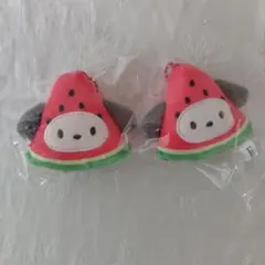 サンリオ フルーツマスコットぬいぐるみ　♡ポチャッコ