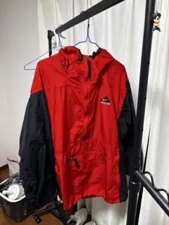 90〜00s マウンテンパーカー　NIKE ACG レッド　シャカシャカ